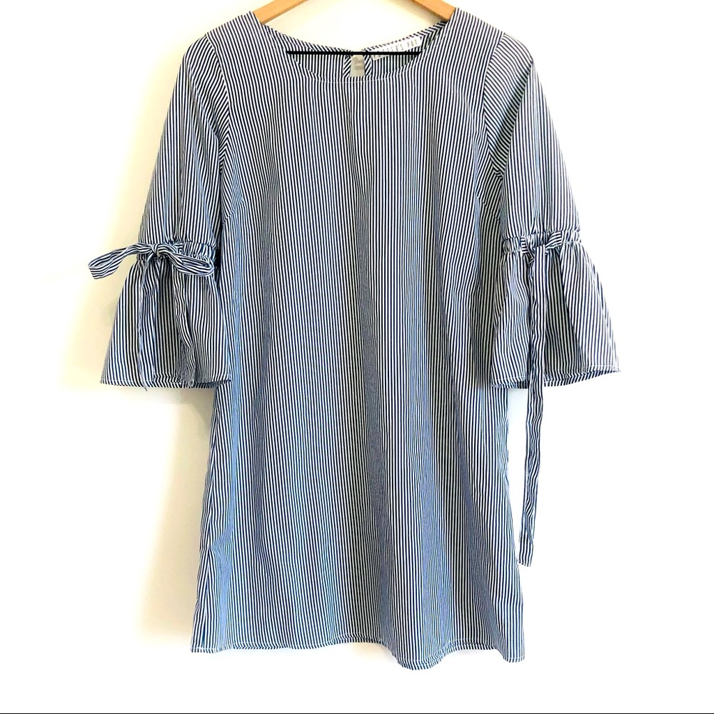 NWOT | Potter’s Pot | Striped Shift Dress